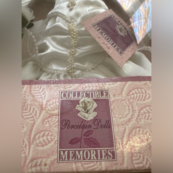 RARE Collectible Memories Porcelain Doll A Limited Collector’s Edition Bride Eva - Picture 7 of 17